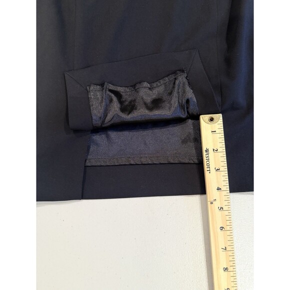 Tahari Pencil Skirt Womens 0 Black Career Workwear Academia Quiet Luxury - Picture 6 of 6